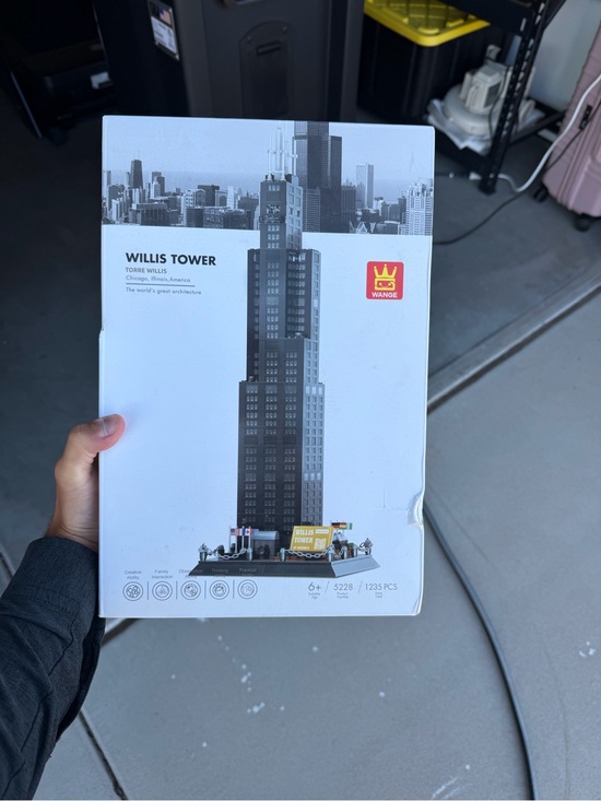 Lego Other - New Model Willis Tower Chicago Landmark Architecture Series Building Brick Block